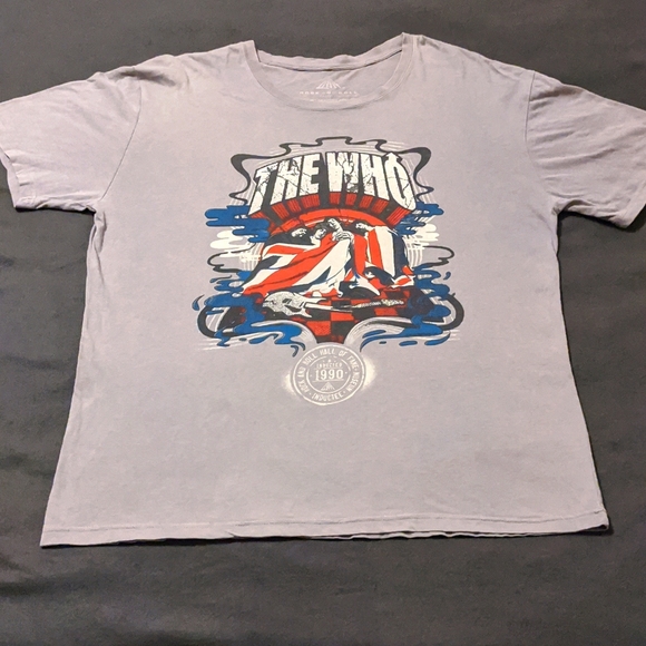 THE WHO 1990 Rock and Roll Hall of Fame graphic tee - Picture 3 of 9